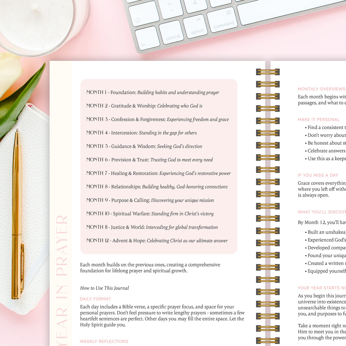 A Year In Prayer: A Journey of Daily Prayer and Reflection