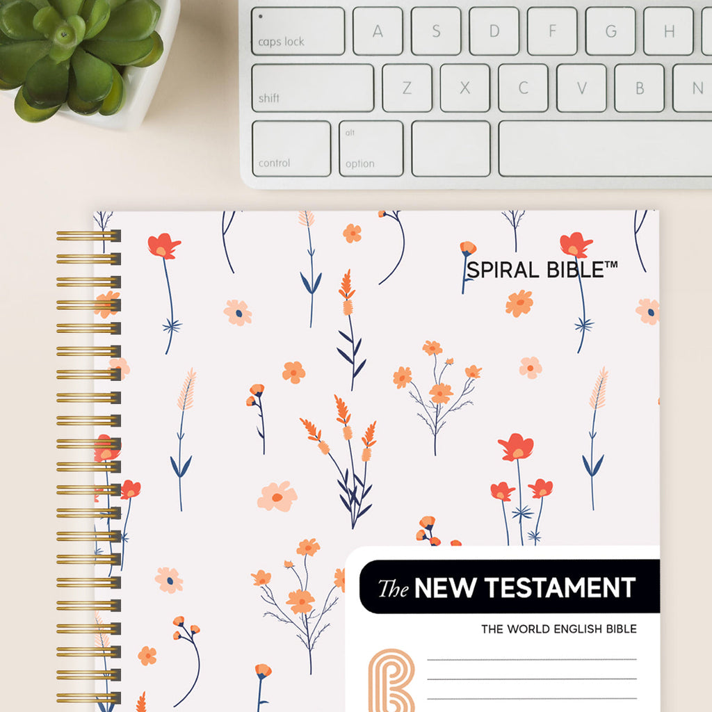 Spiral Bible™ - WEB - New Testament - Floral