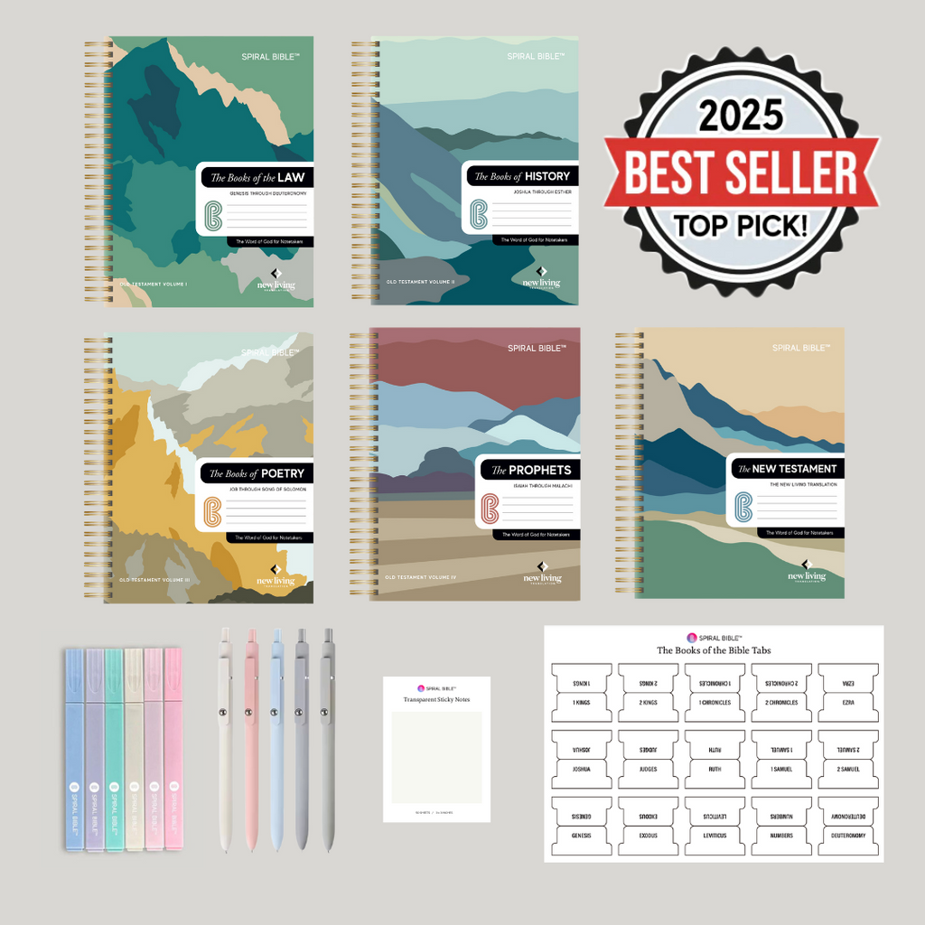 Spiral Bible™ - NLT - Ultimate Study Bundle (Hardcover)
