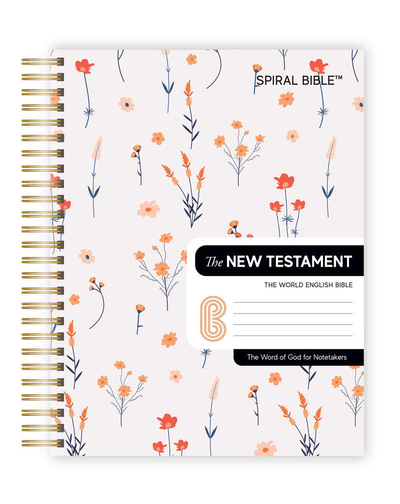 Spiral Bible™ - WEB - New Testament - Floral
